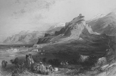 Acropolis of Sardis by Thomas Allom